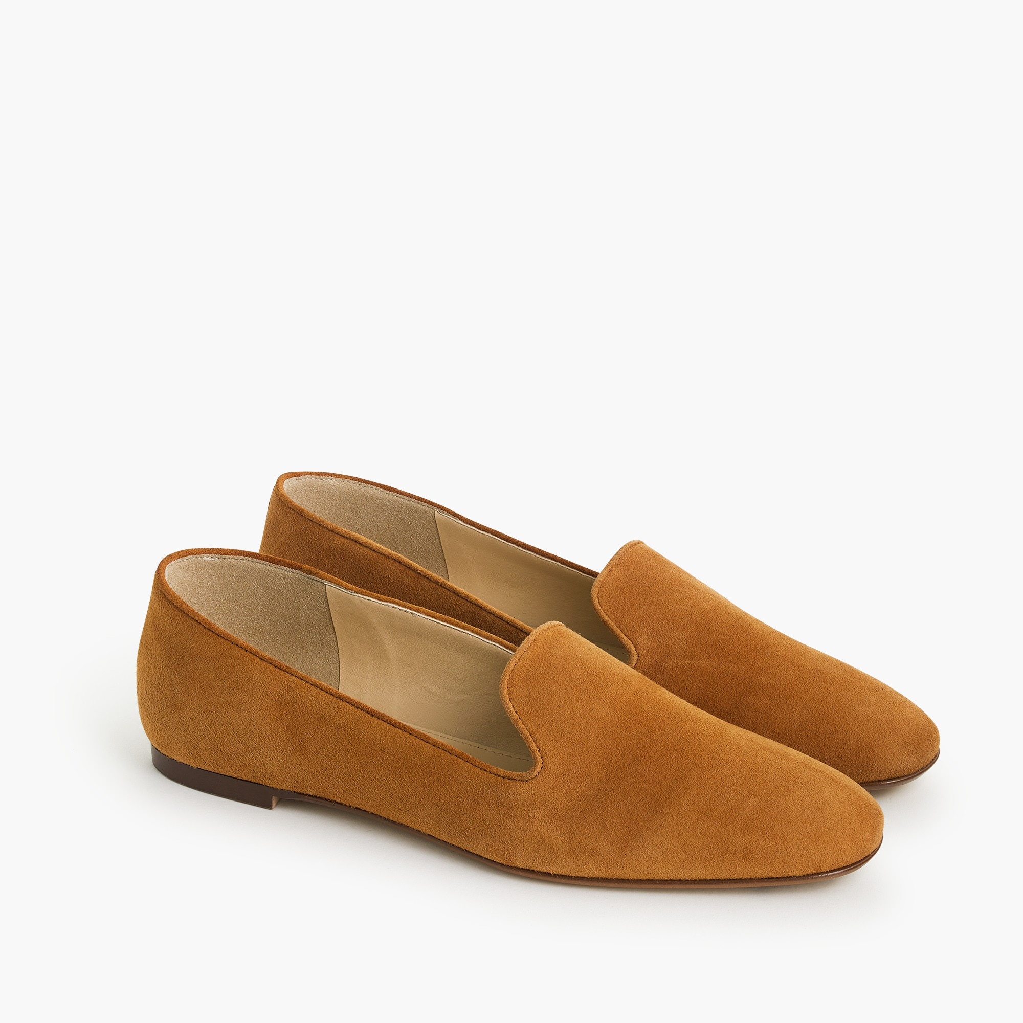 womens Suede smoking slippers