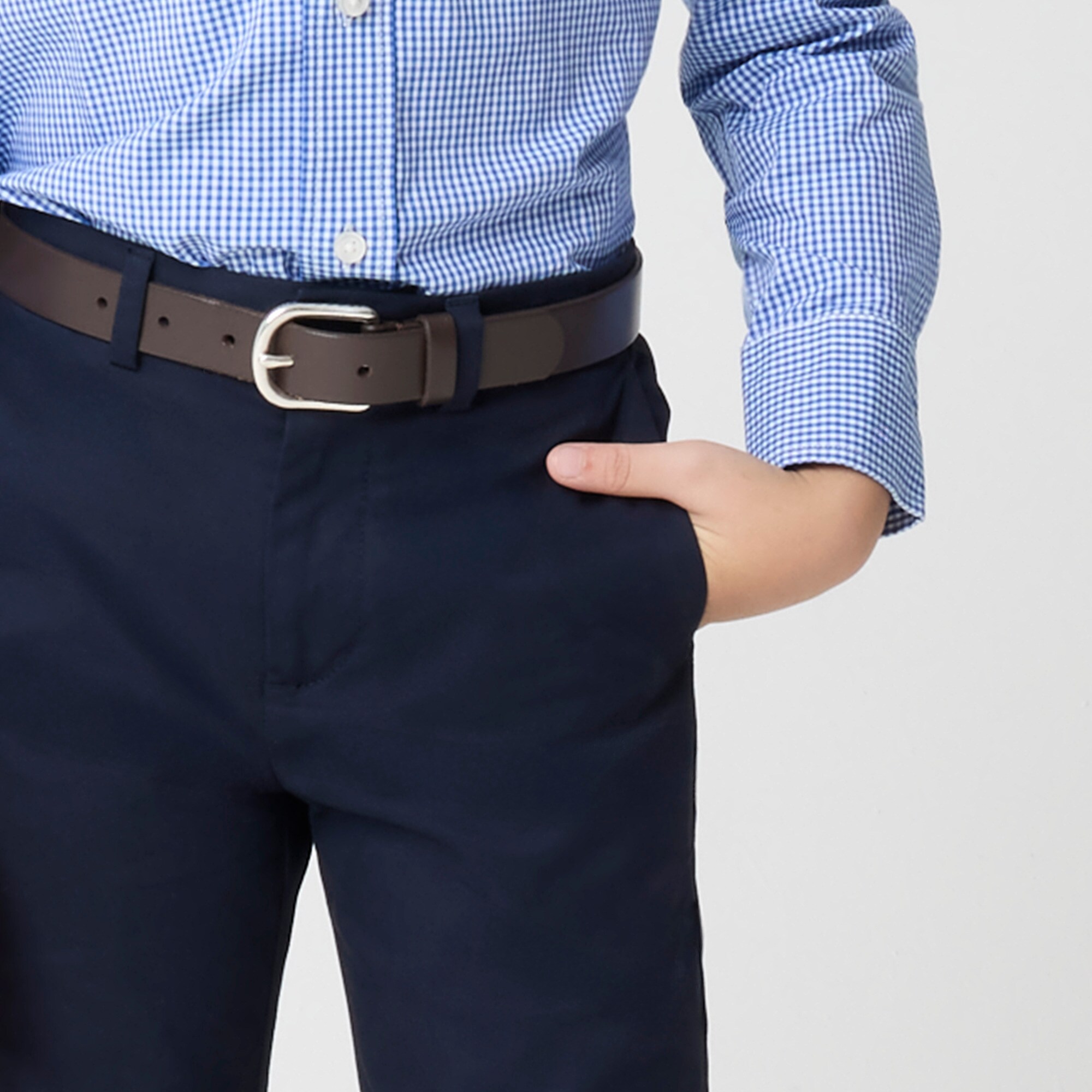 Boys' Thompson suit pant in flex chino
