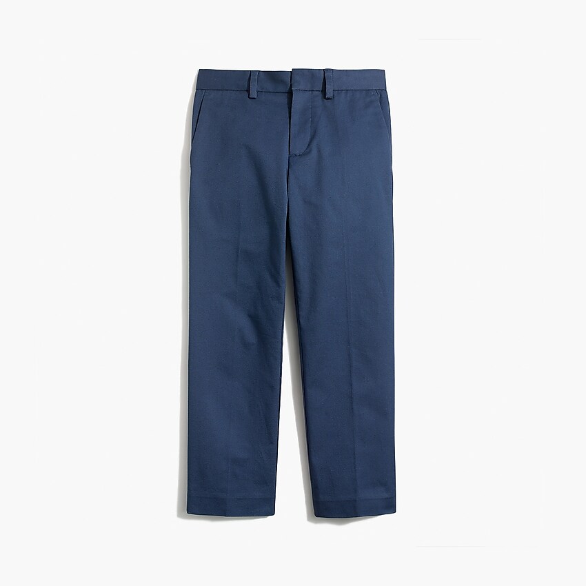factory: boys' thompson suit pant in flex chino for boys, right side, view zoomed