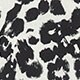 Printed 4" scalloped short BLUE MUSLIN SUNBURST factory: printed 4" scalloped short for women