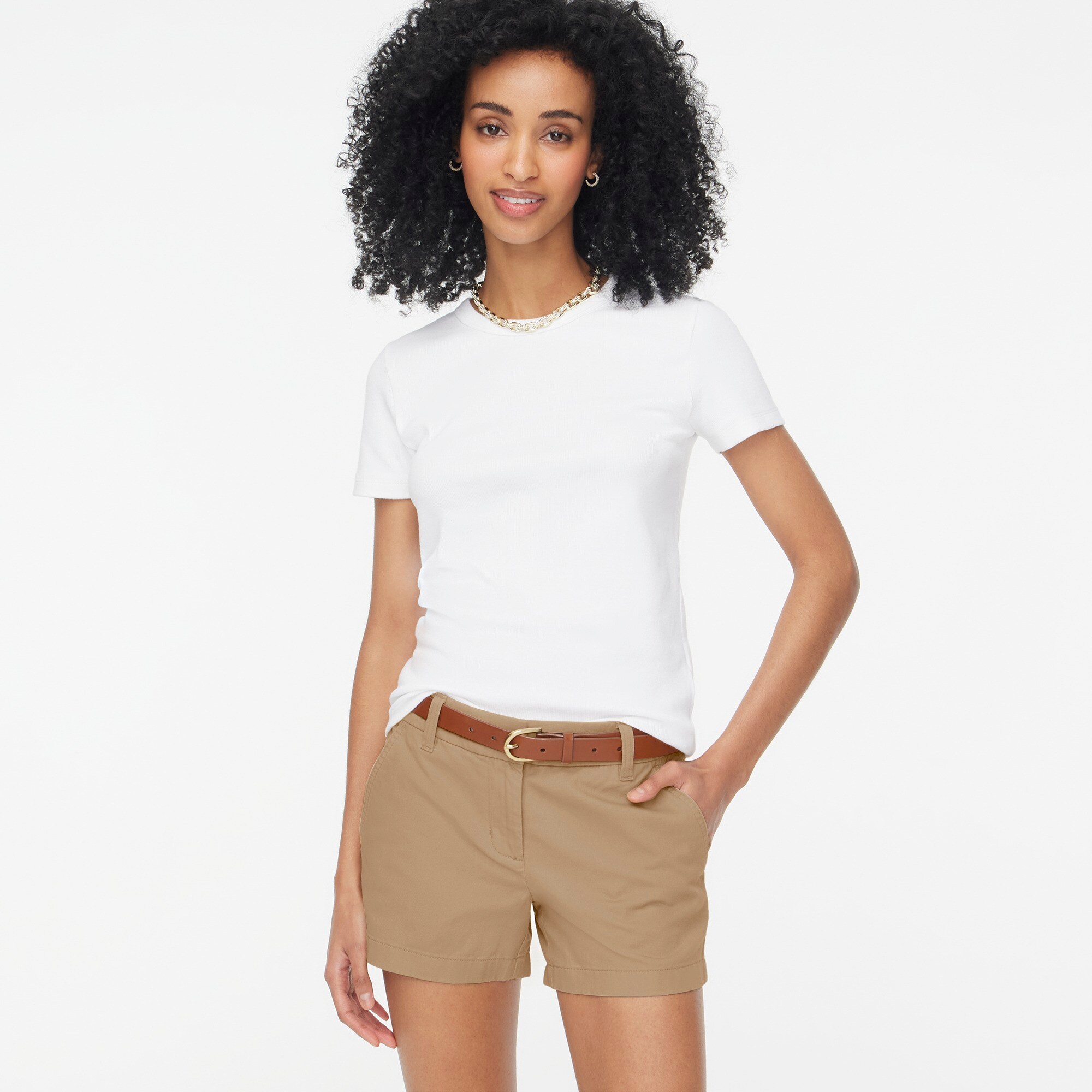  3.5&quot; classic chino short
