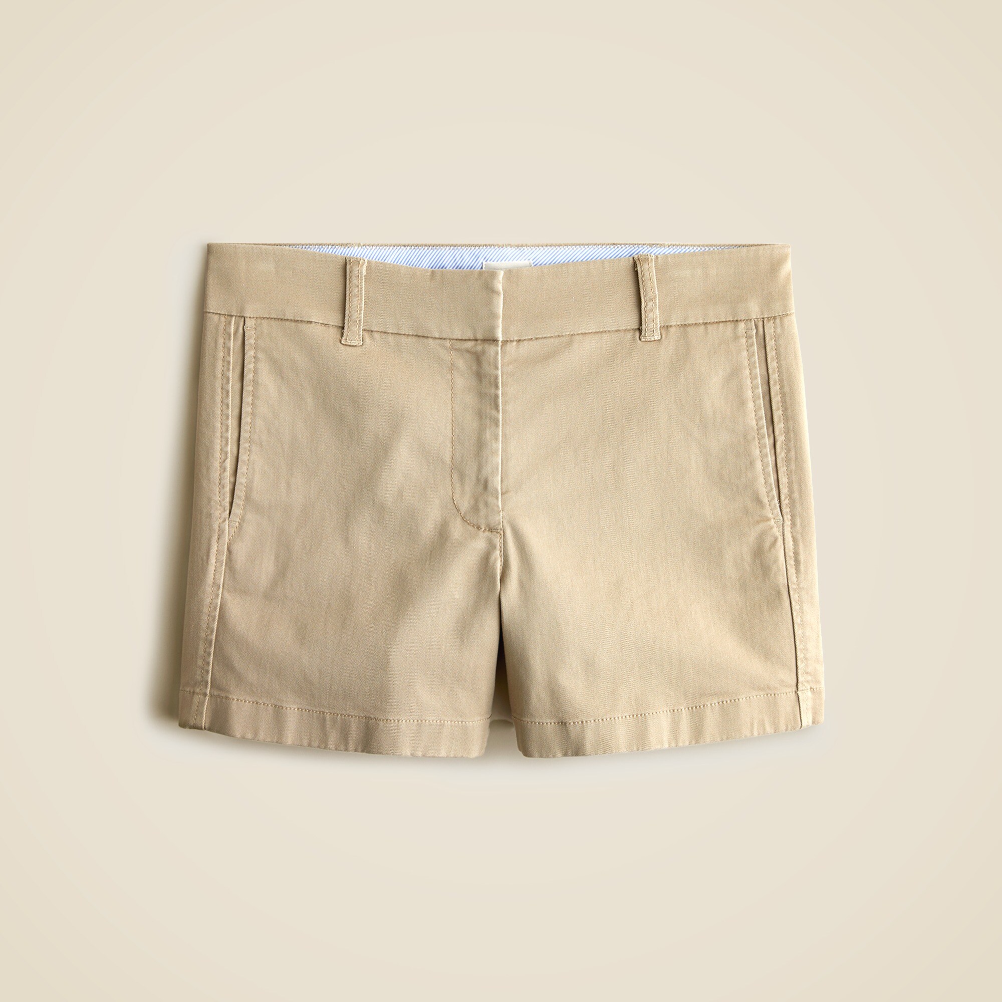4" stretch chino short