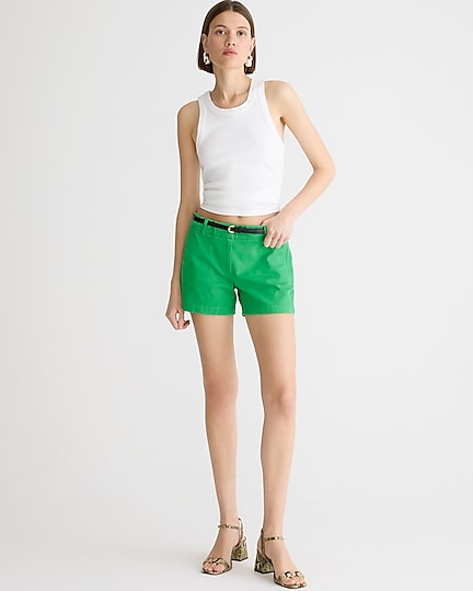 j.crew: 4&quot; stretch chino short for women