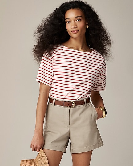 j.crew: 5&quot; stretch chino short for women