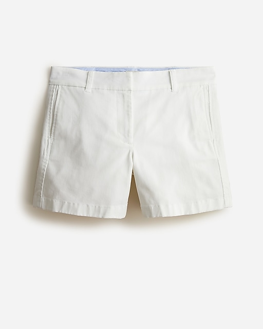 womens 5&quot; stretch chino short