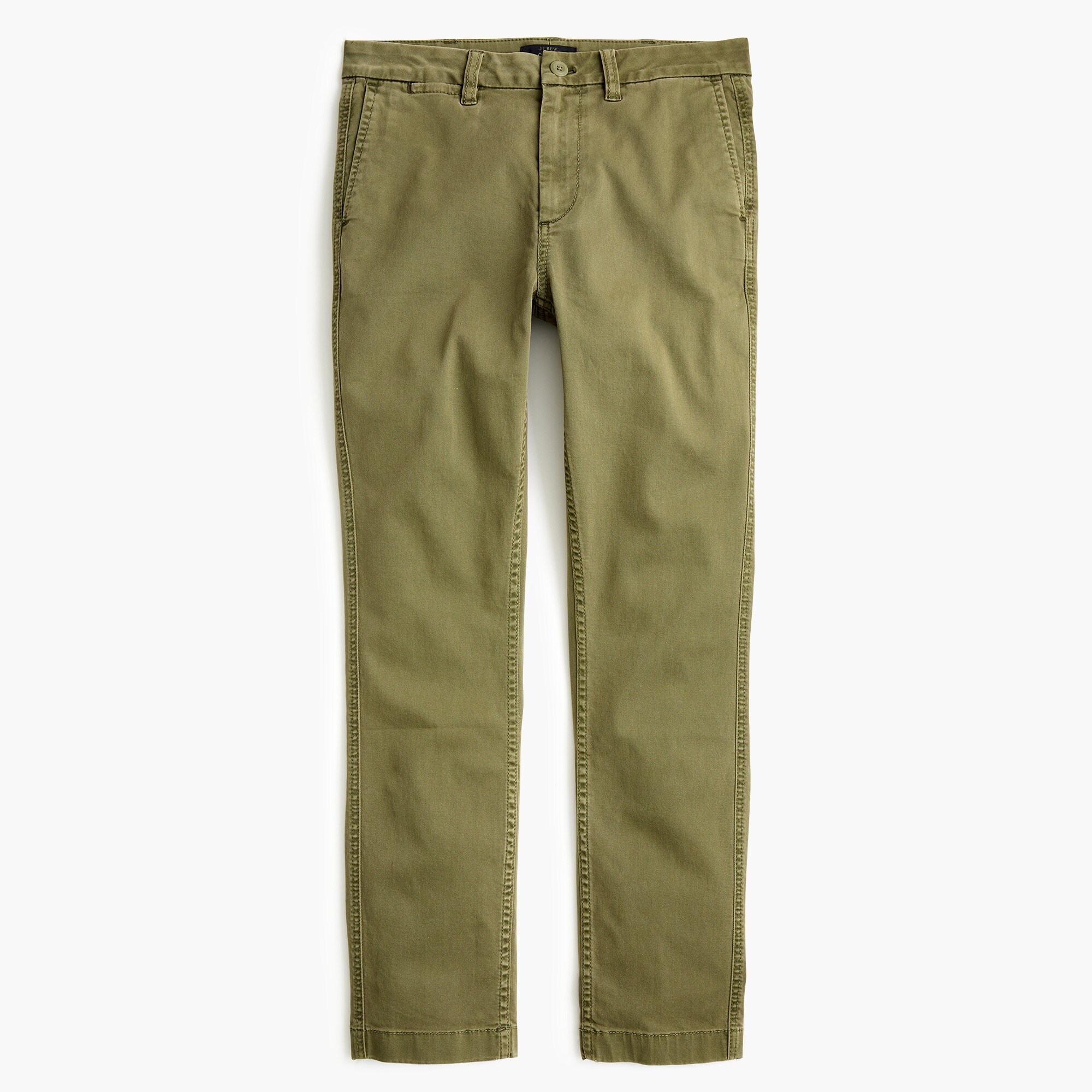 High-rise slim boy chino pant
