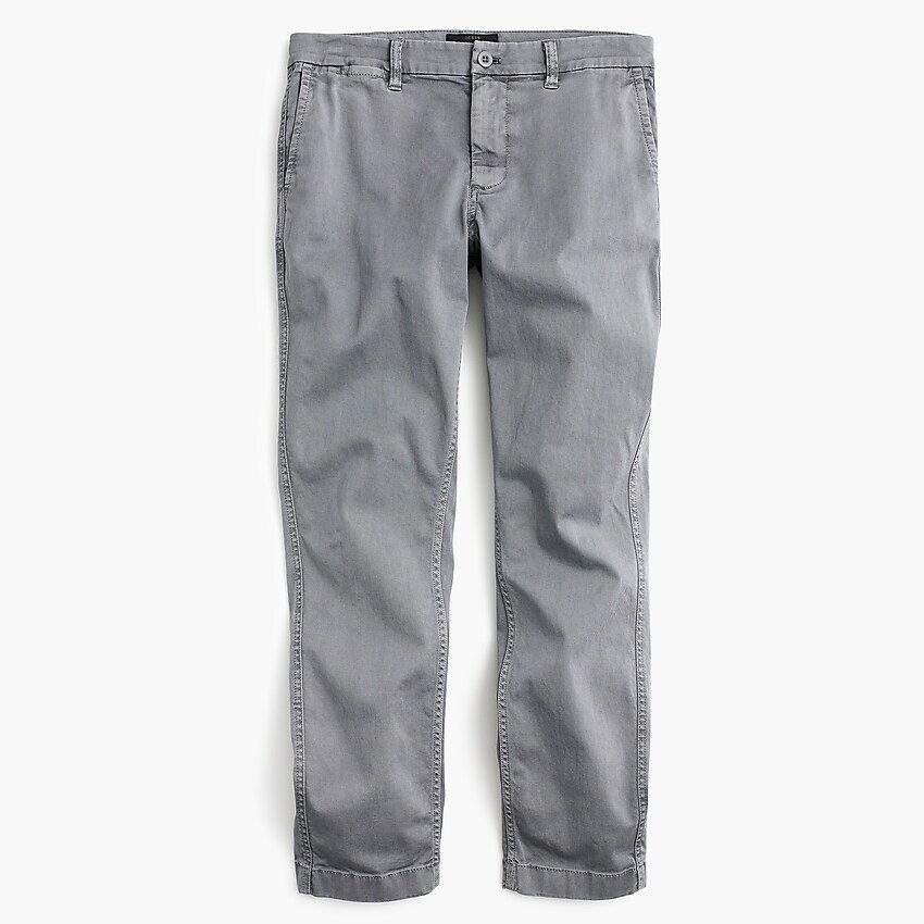 j.crew: high-rise slim boy chino pant for women, right side, view zoomed