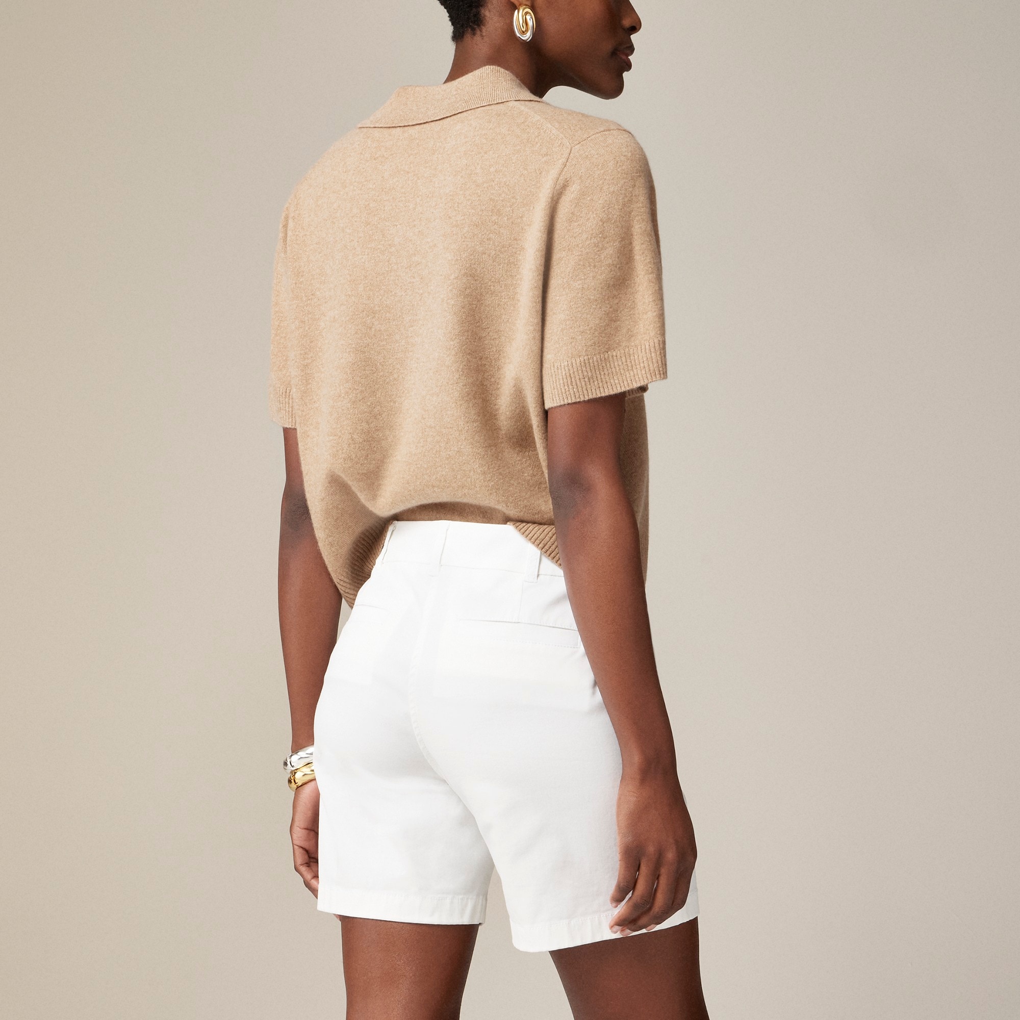7" stretch chino short