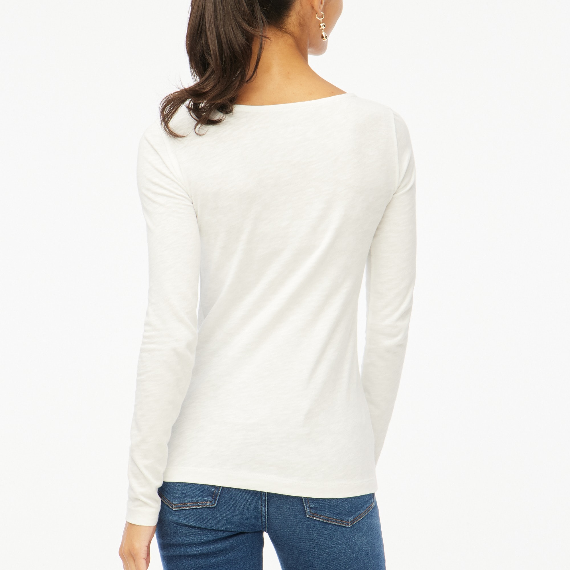 Long-sleeve artist tee