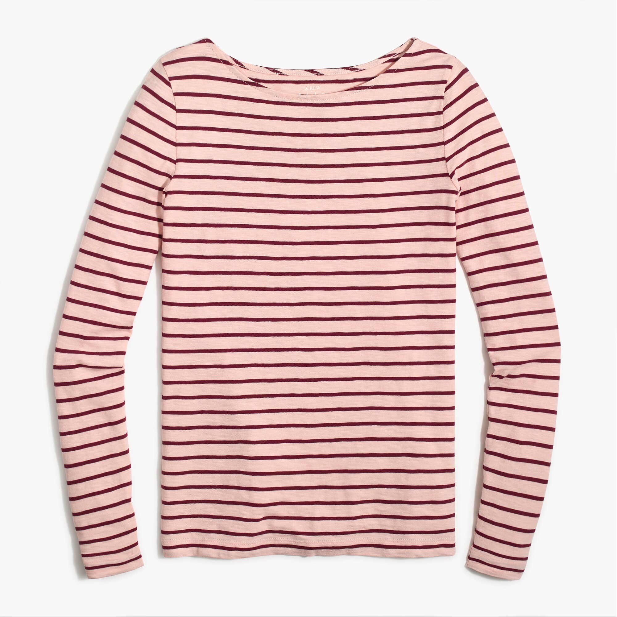 Long-sleeve striped artist tee