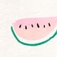Watermelon row collector tee IVORY PINK factory: watermelon row collector tee for women