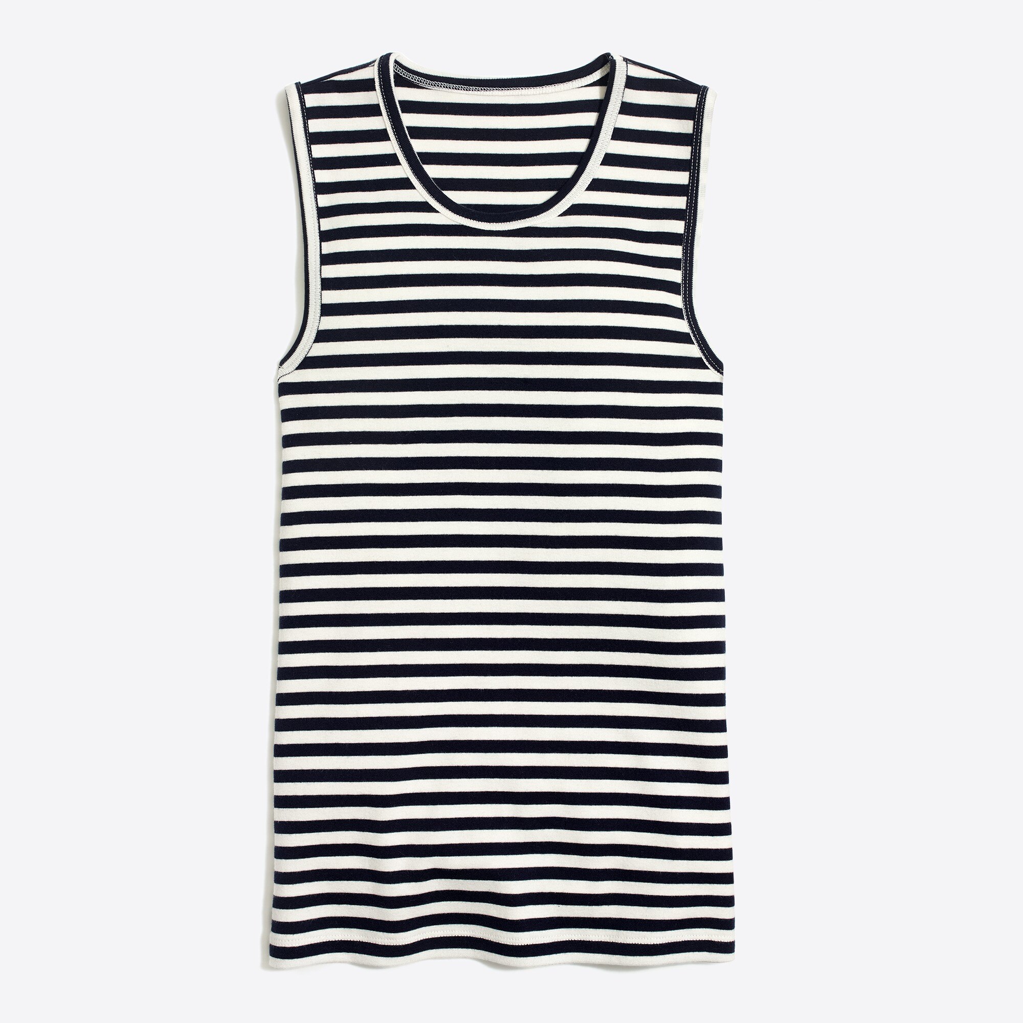 Perfect-fit striped shell