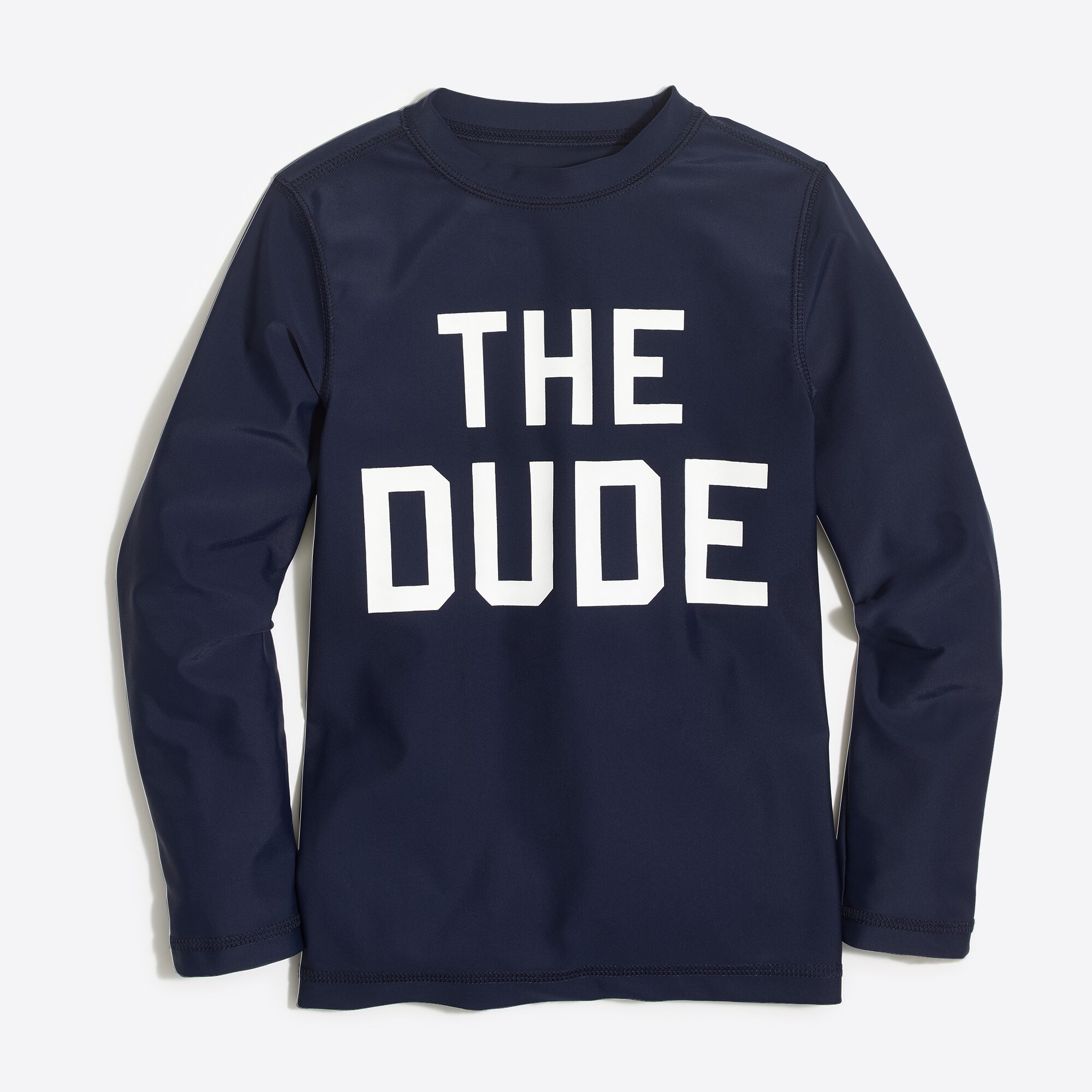 Boys' long-sleeve The Dude graphic rashguard