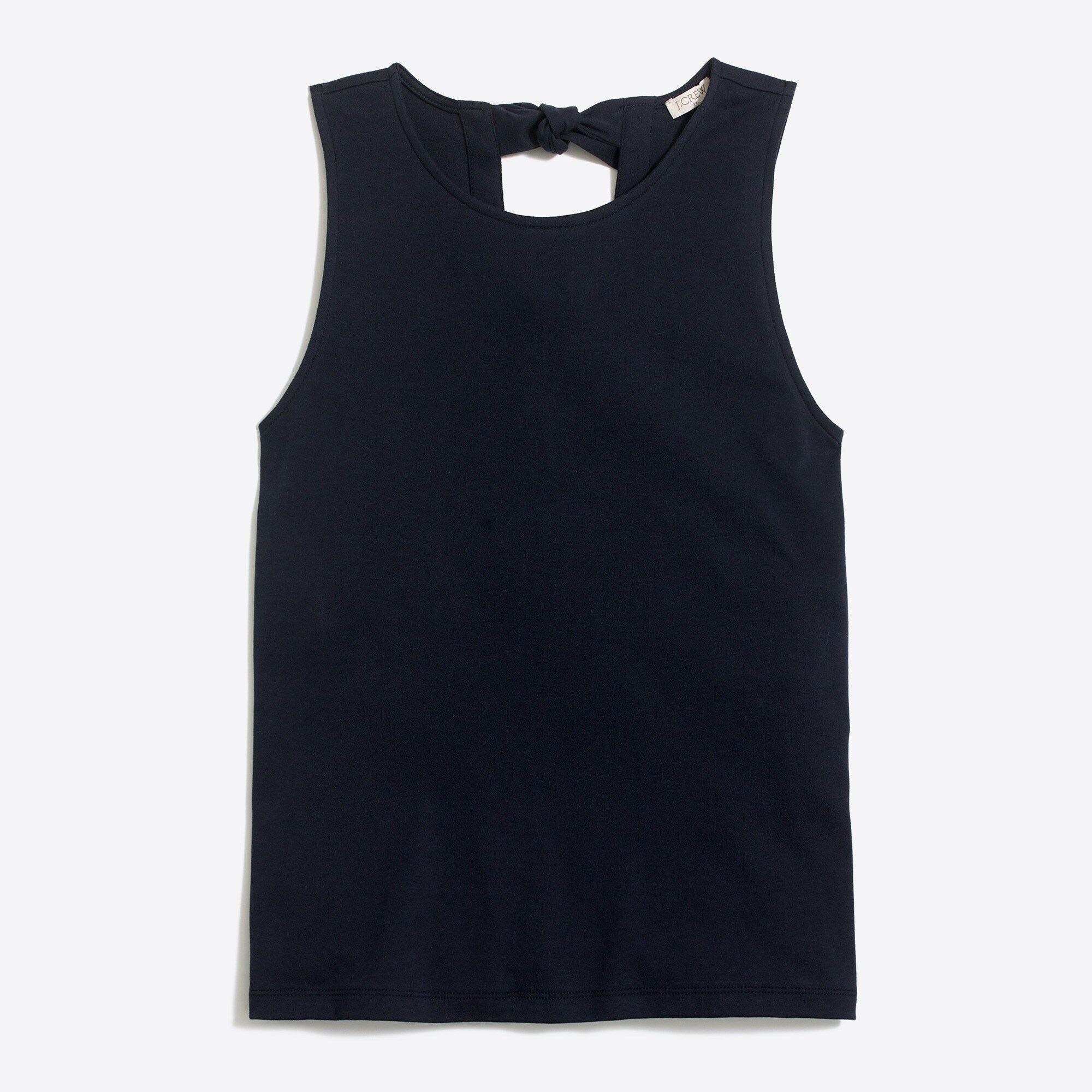 Tie-back tank top