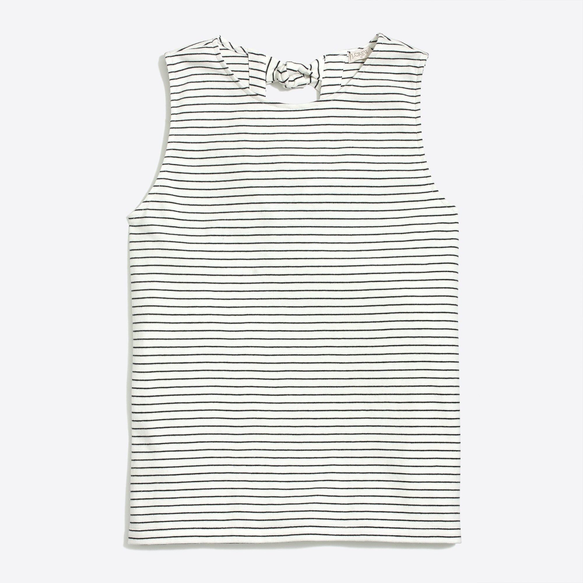 Striped tie-back tank