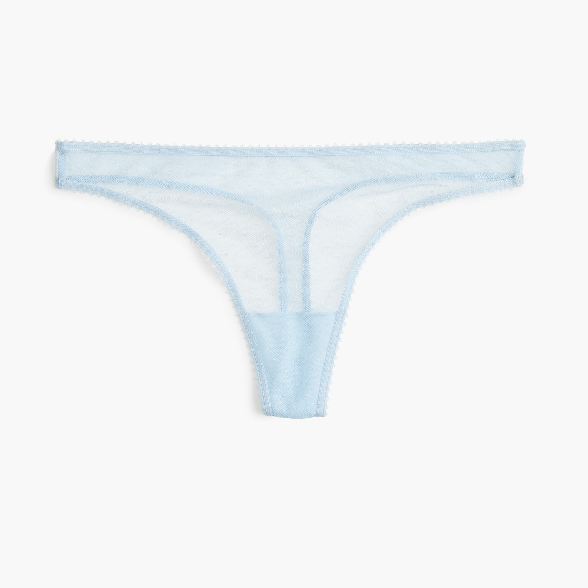 Point d'esprit thong