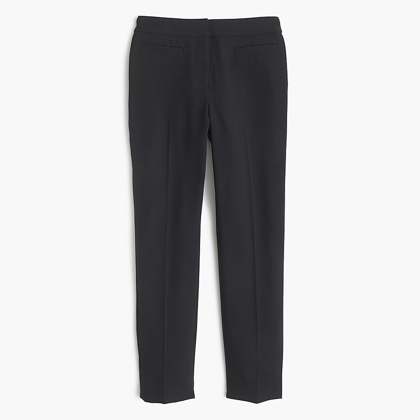 J.Crew: French Girl Slim Crop Pant In 365 Crepe For Women