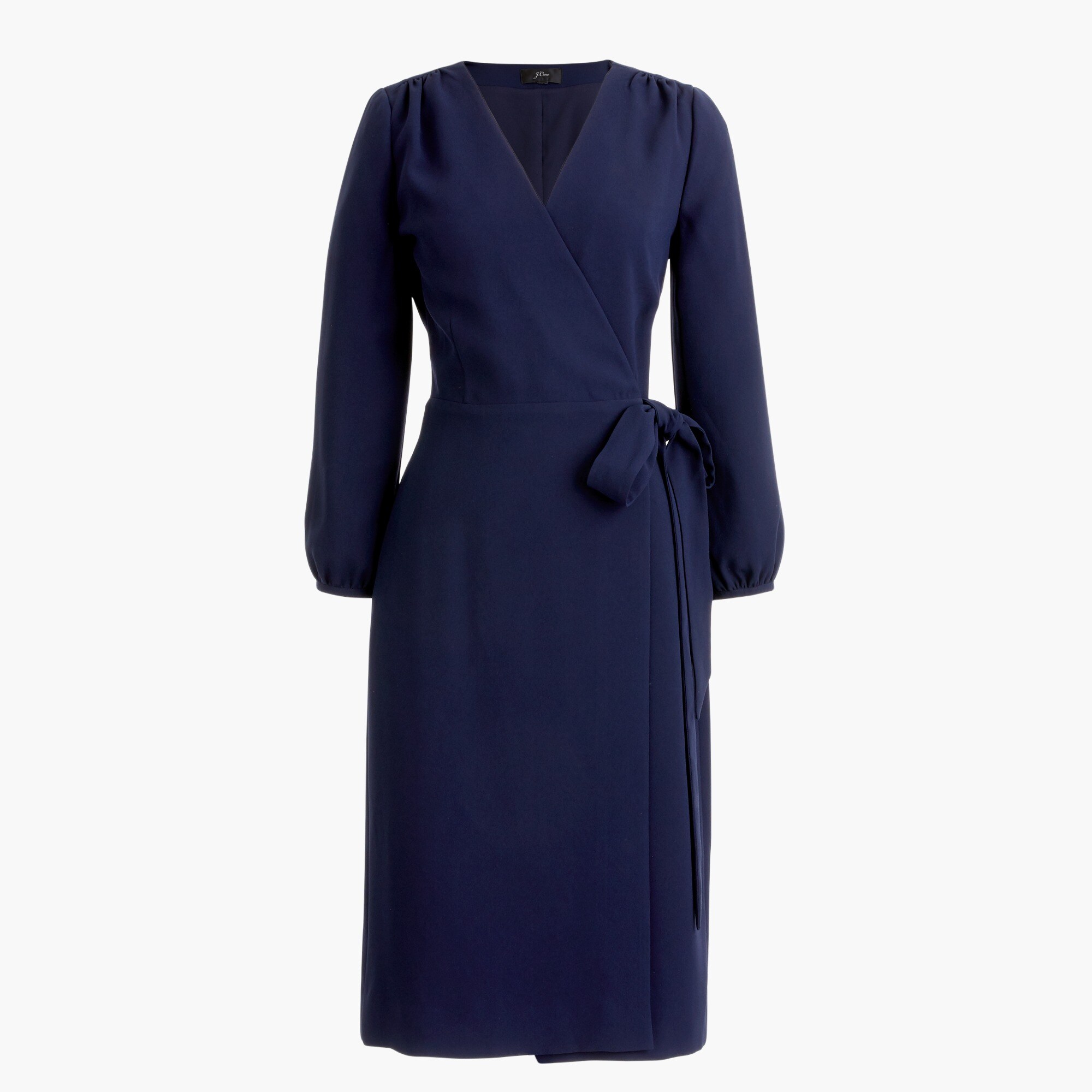  Wrap dress in 365 crepe
