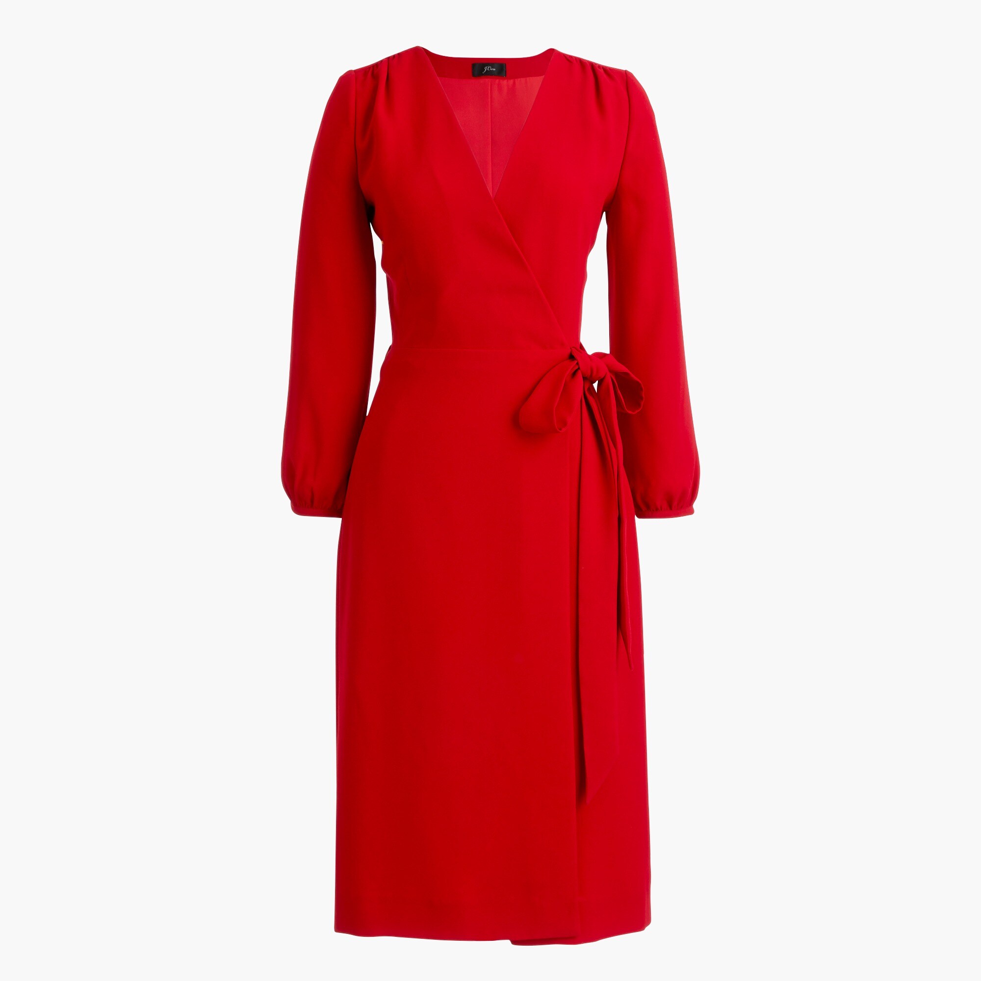 j crew wrap dress 365 crepe