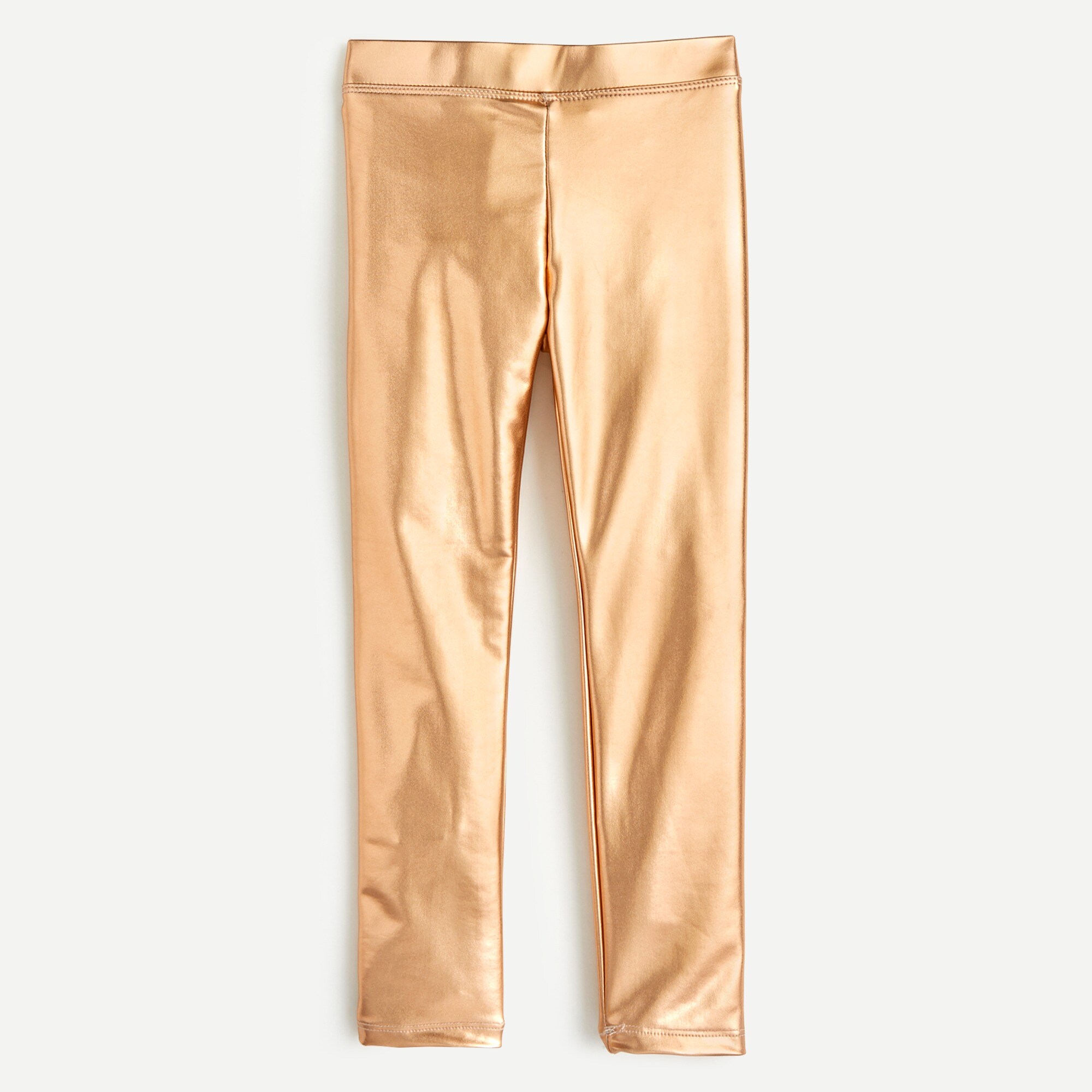 J.Crew Girls Everyday Leggings In Metallic For Girls
