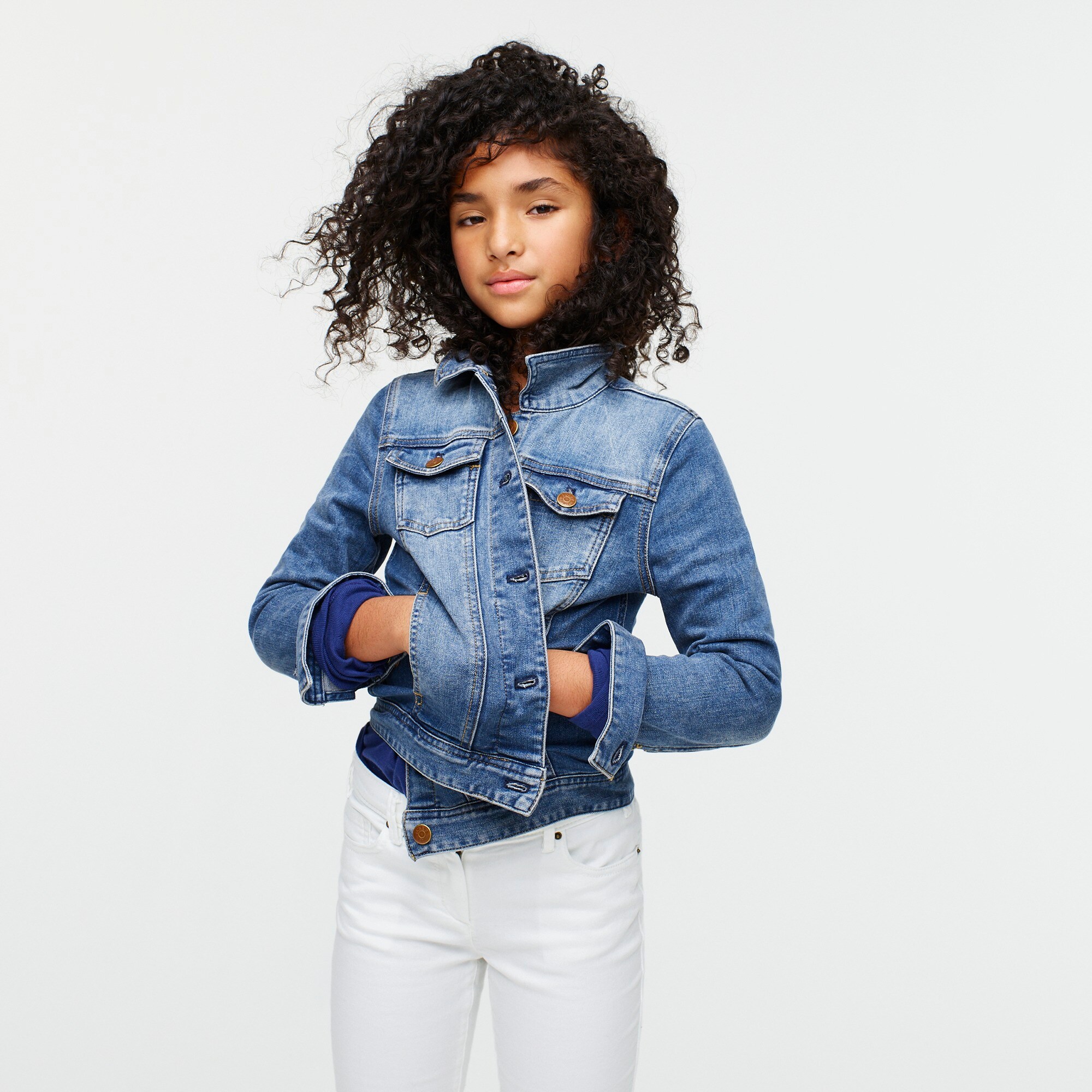 denim jacket for girls online