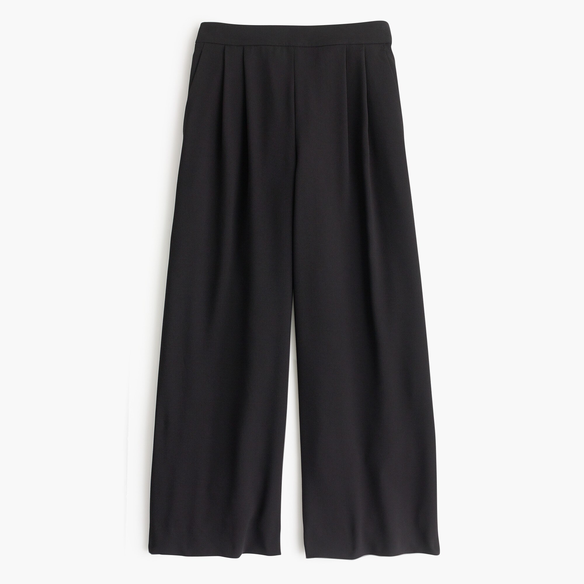 J.Crew Wide leg Crop Pant In 365 Crepe For Women
