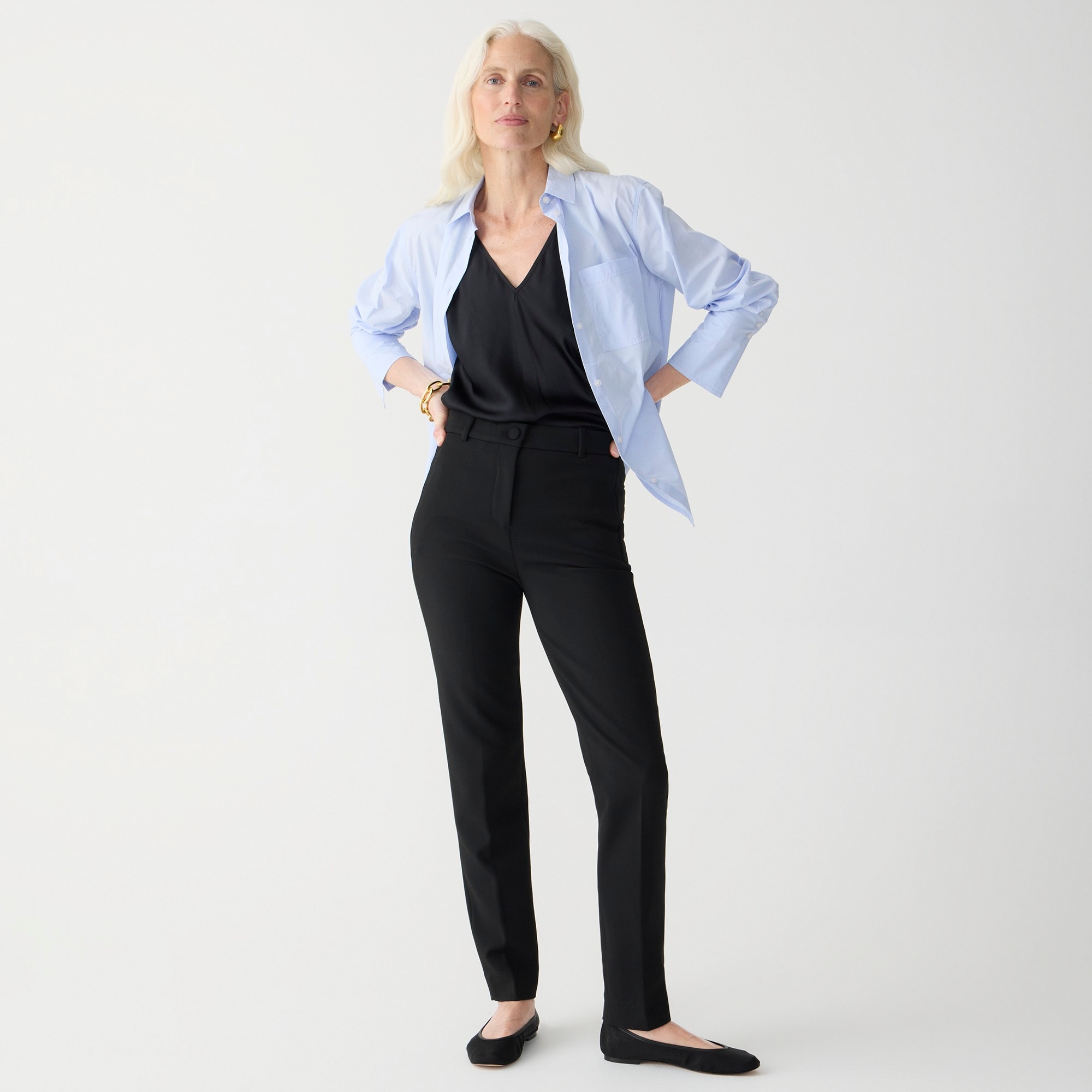 High-rise Cameron pant in four-season stretch