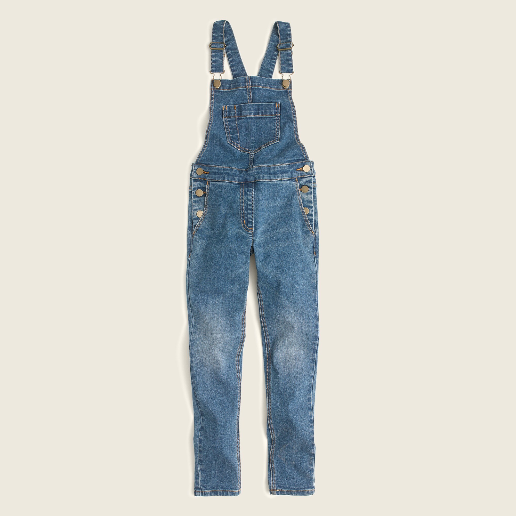 Overall jeans for girl store