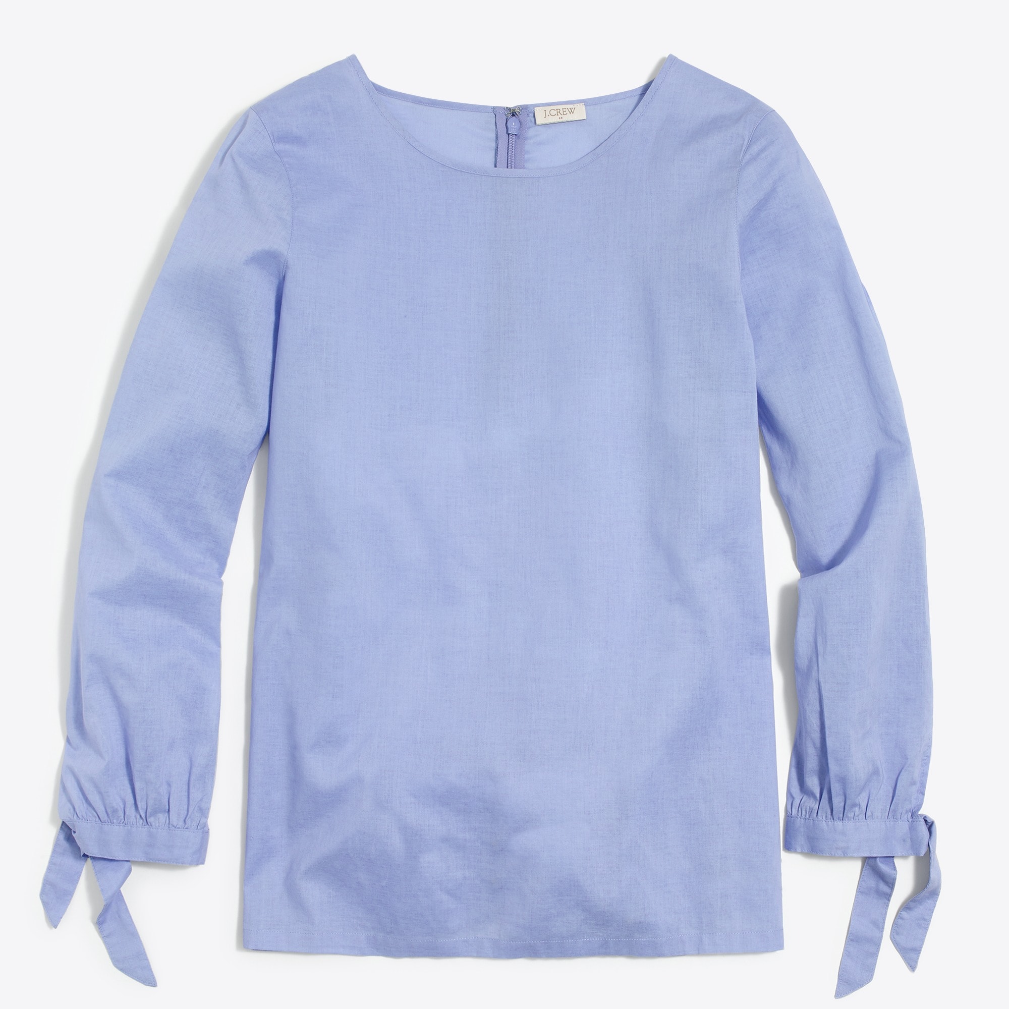 Bow-sleeve peekaboo blouse