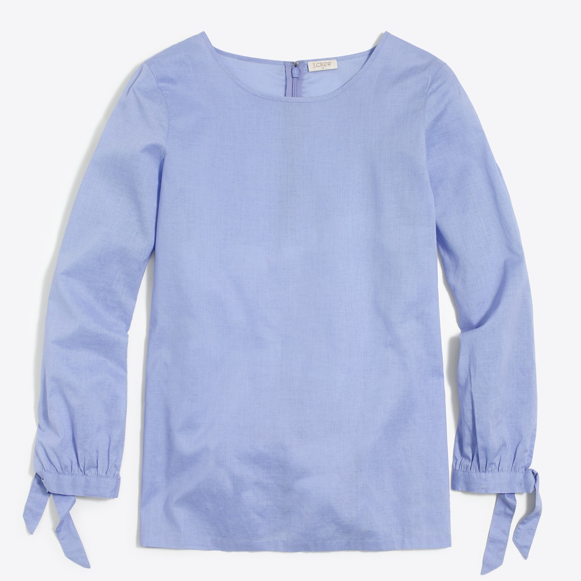 bow-sleeve peekaboo blouse for women