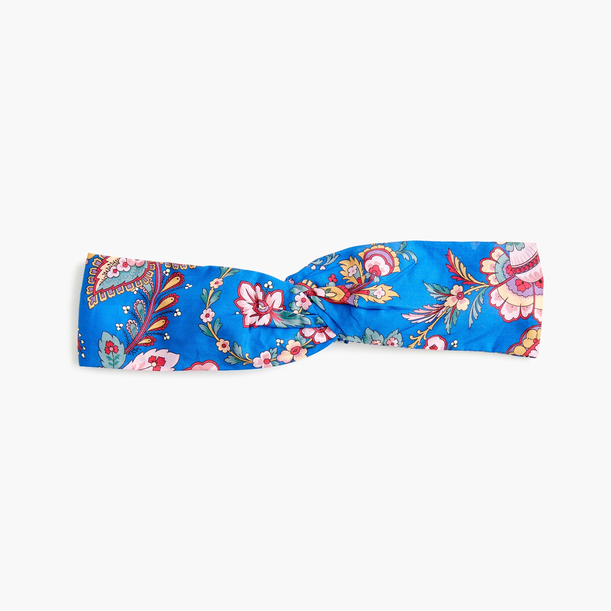 Soft Twist Headband In Liberty® Print For Women | J.Crew display picture 1