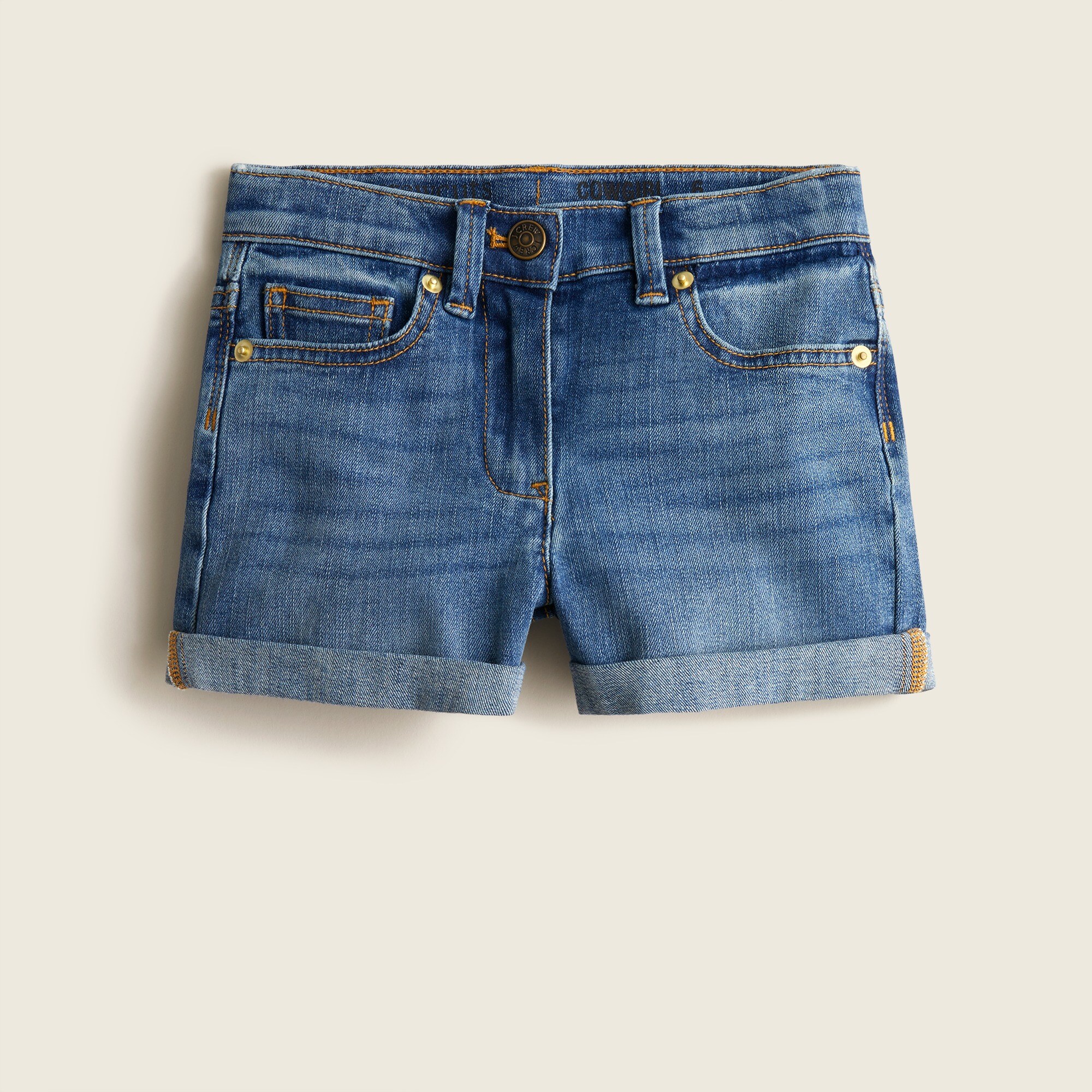 Girls' denim short
