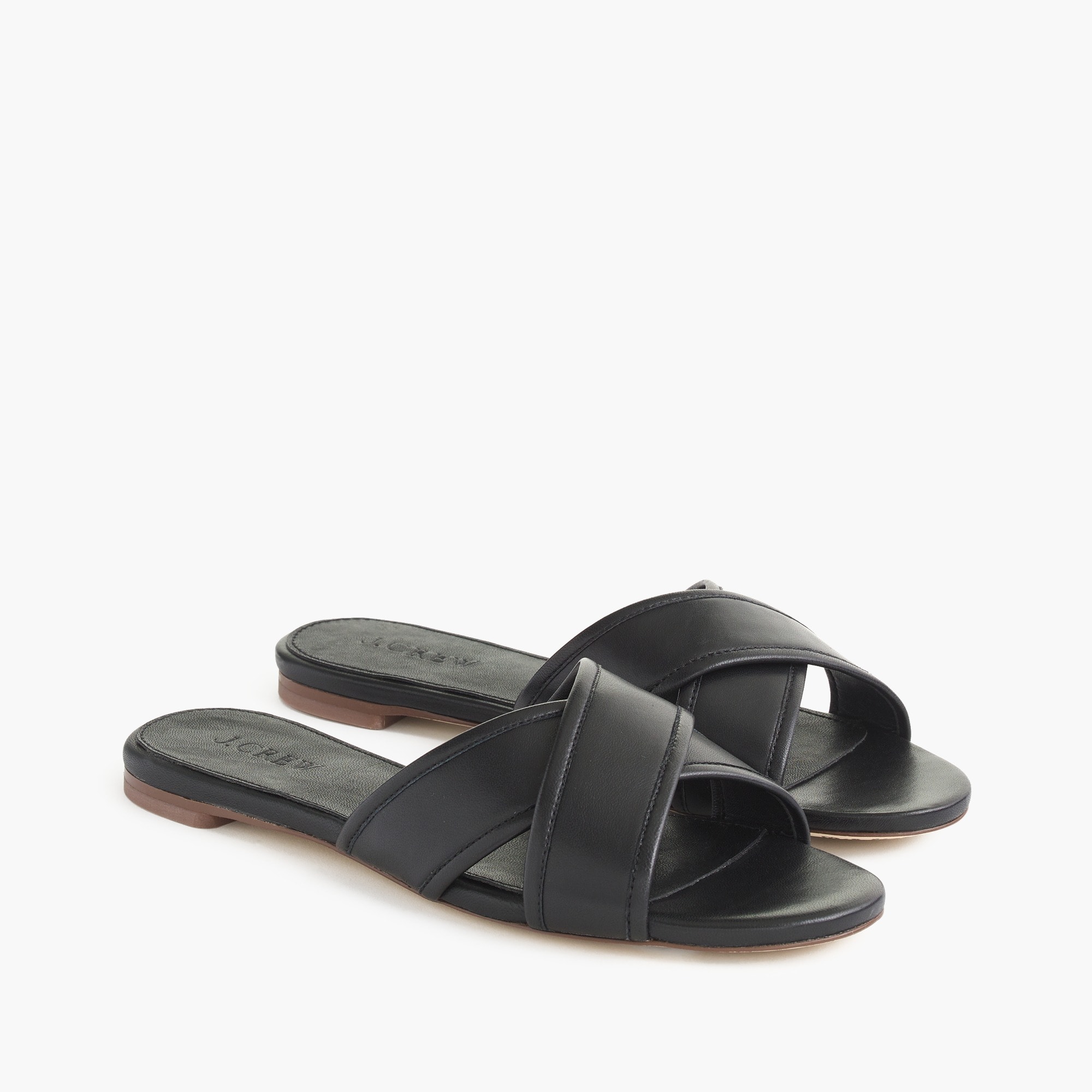 WMNS) LOUIS VUITTON Crossroads sandals 'Black' 1A678C - KICKS CREW