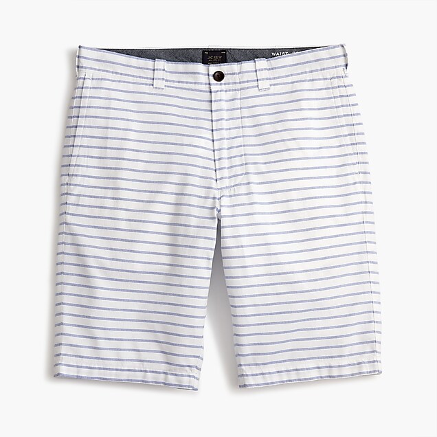 men's 10.5 striped oxford short - men's shorts