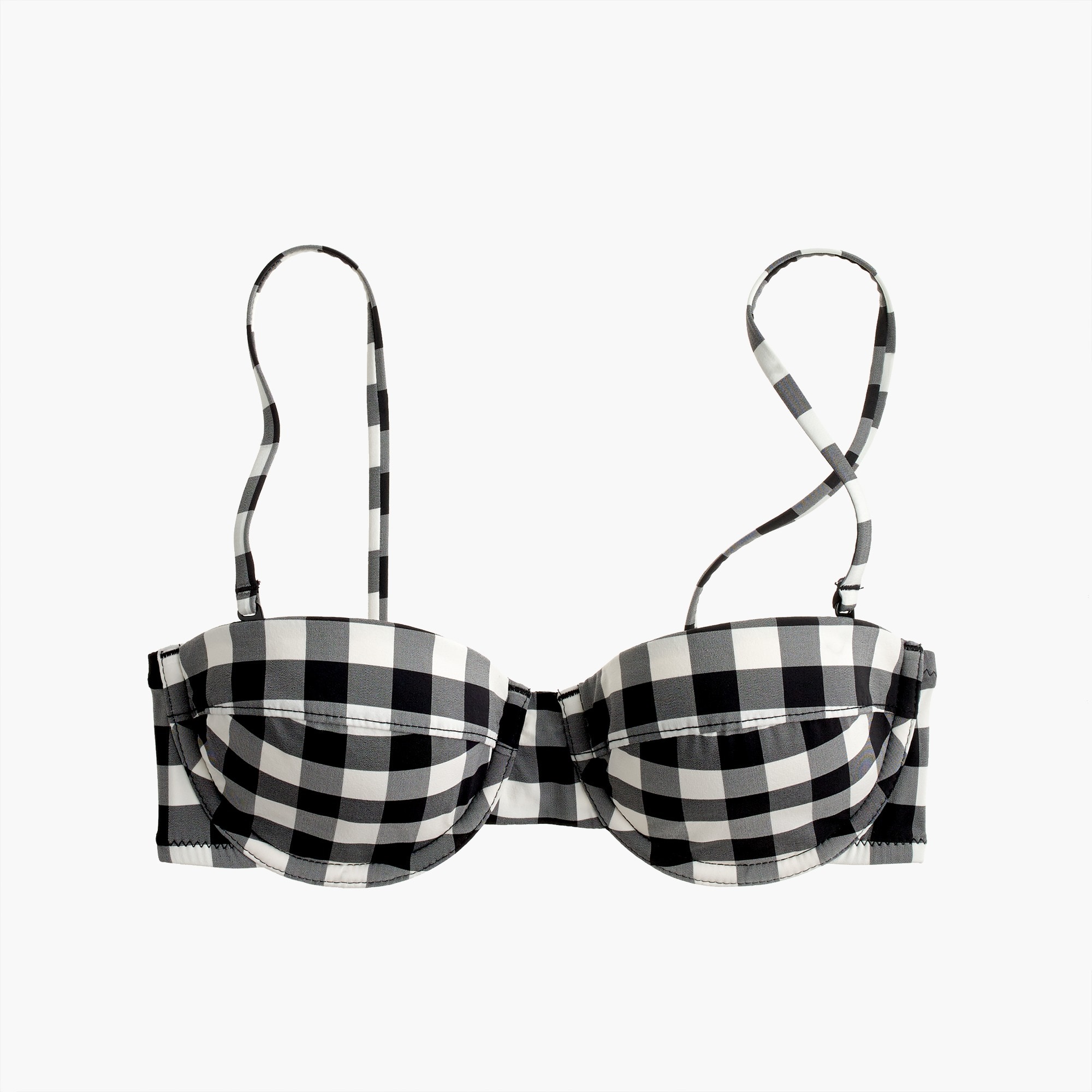 j crew gingham swim