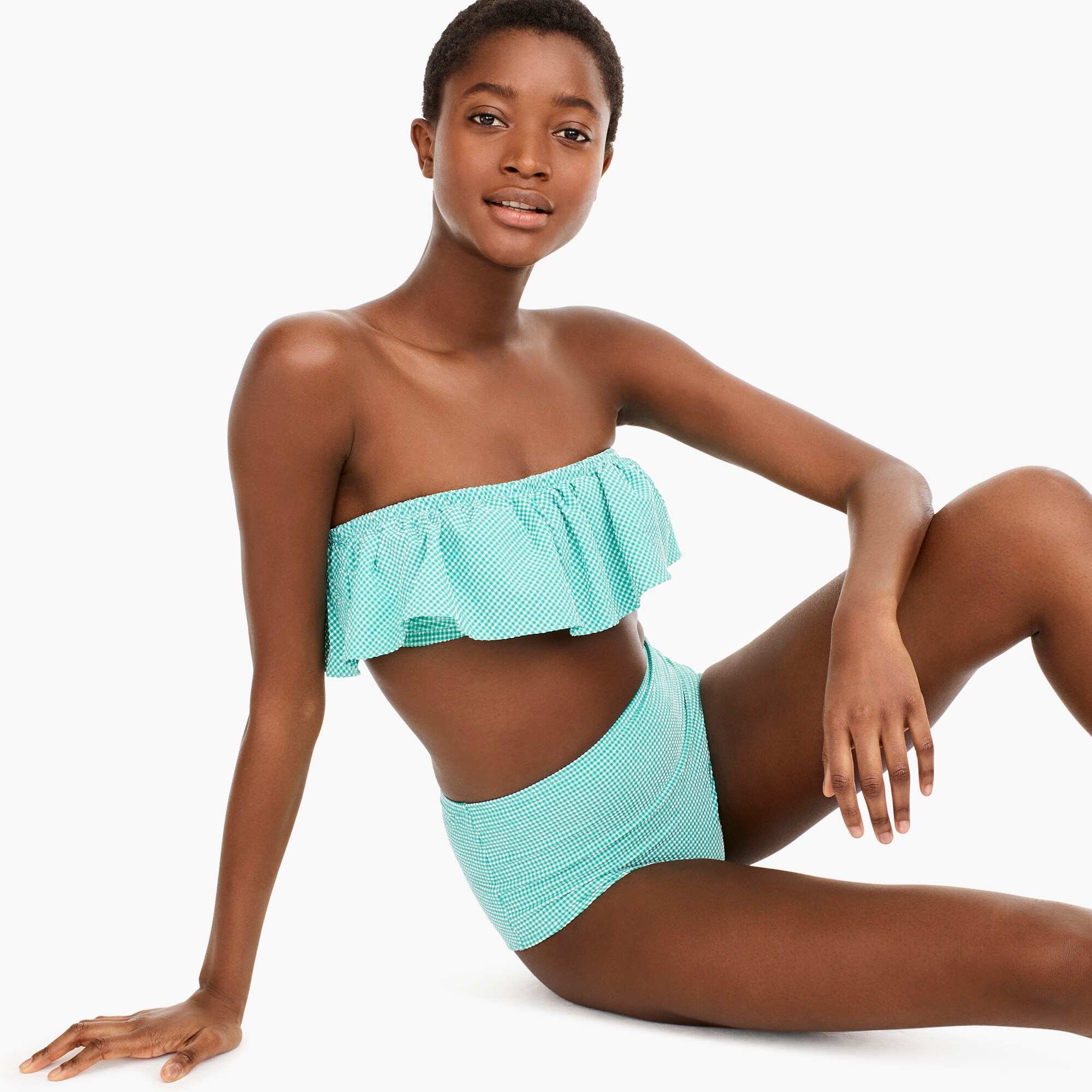 j crew bandeau bikini