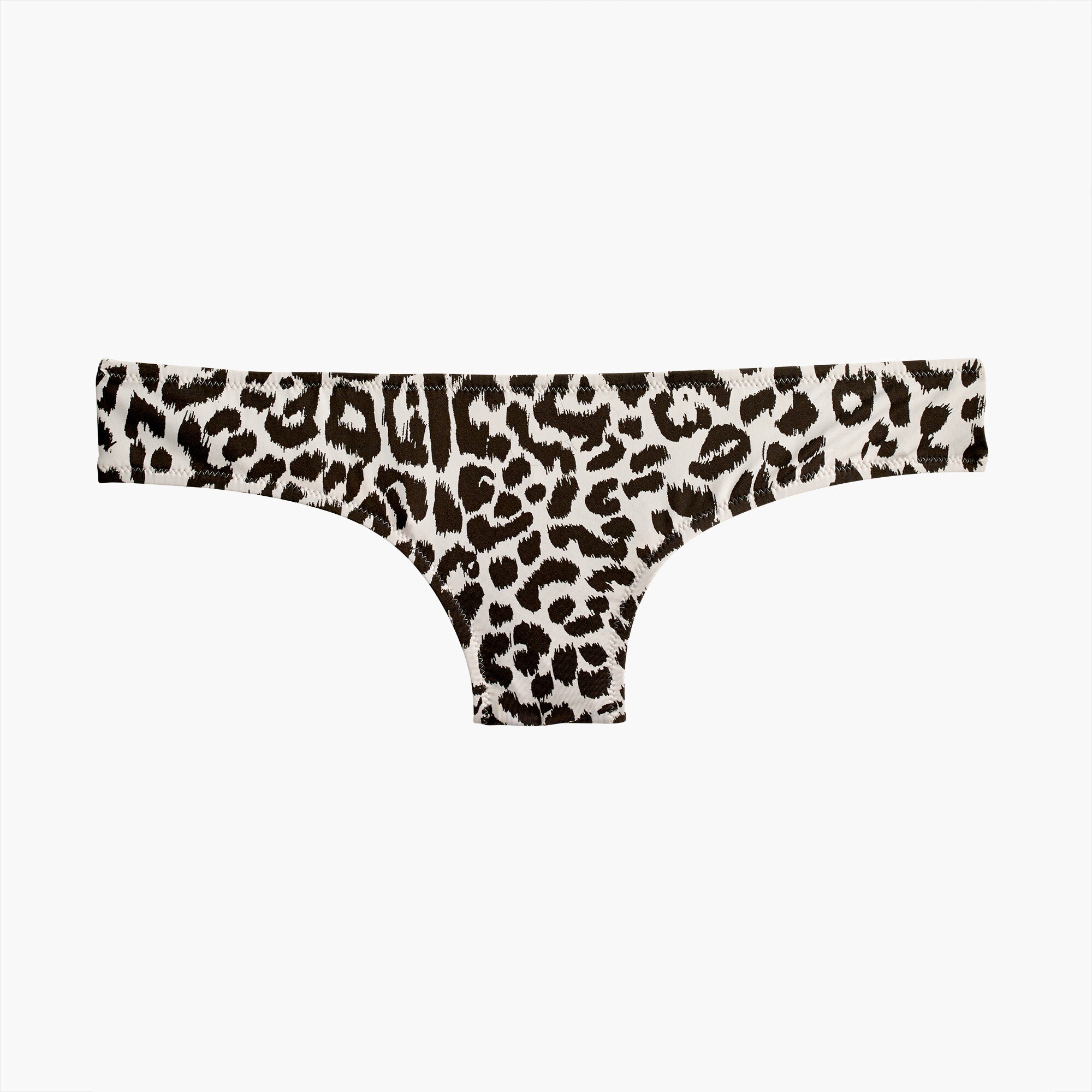 Surf hipster bikini bottom in leopard print