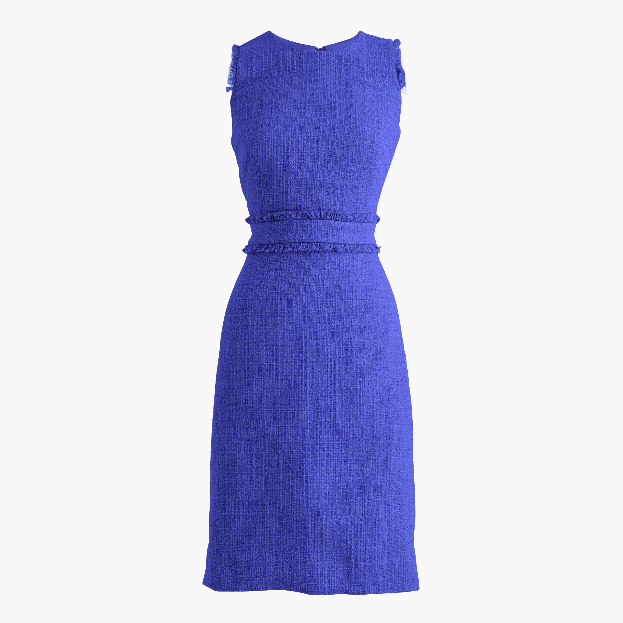 Sheath dress in tweed