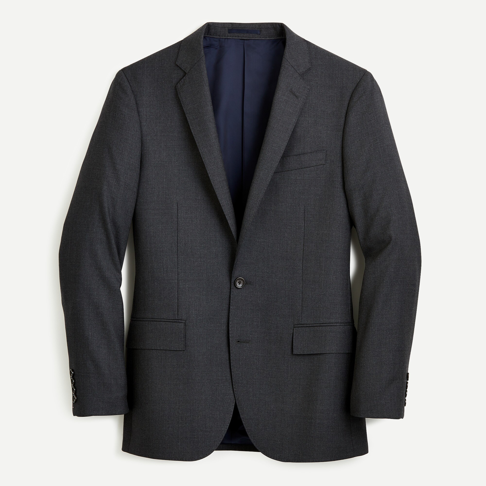Ludlow Slim-fit suit jacket with double vent in American wool