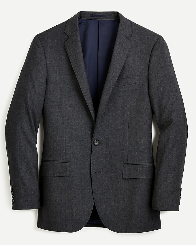 j.crew: ludlow slim-fit suit jacket with double vent in american wool for men, right side, view zoomed
