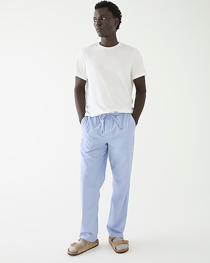 j.crew: pajama pant in cotton poplin for men