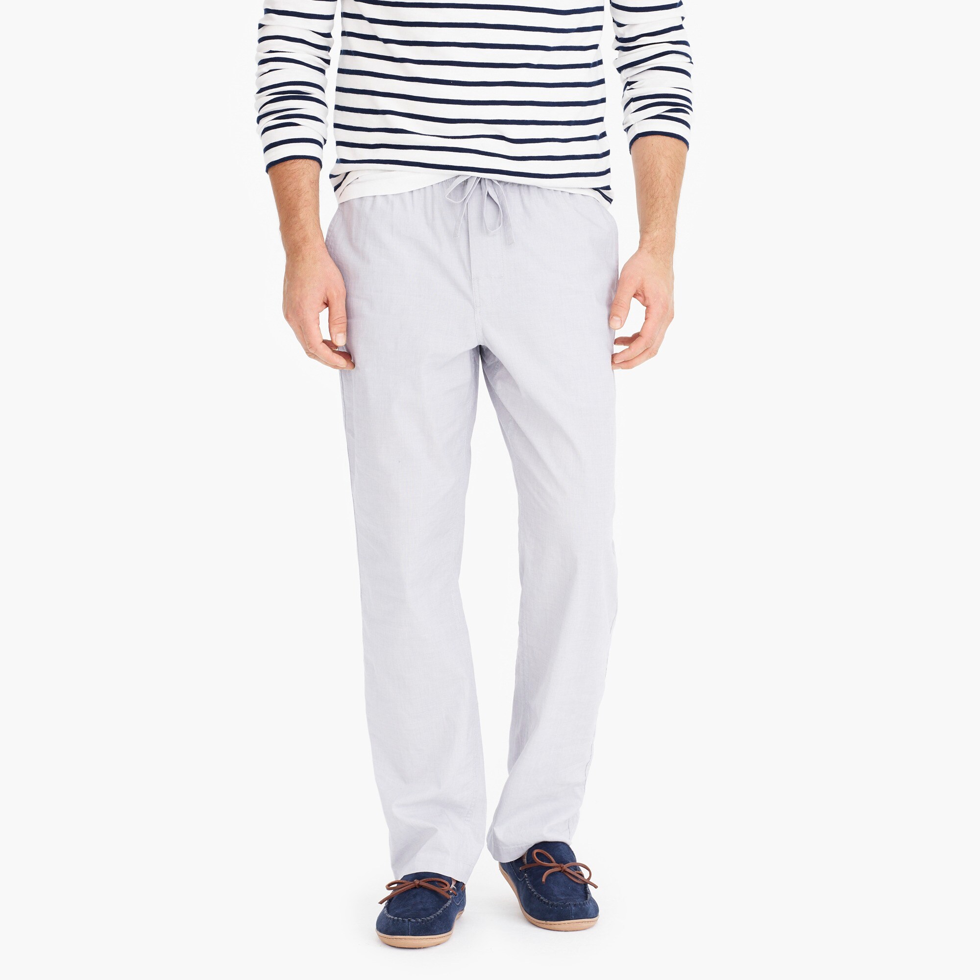 mens Pajama pant in cotton poplin