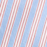 Pajama set in cotton poplin stripe WILLIAM STRIPE BLUE WH 