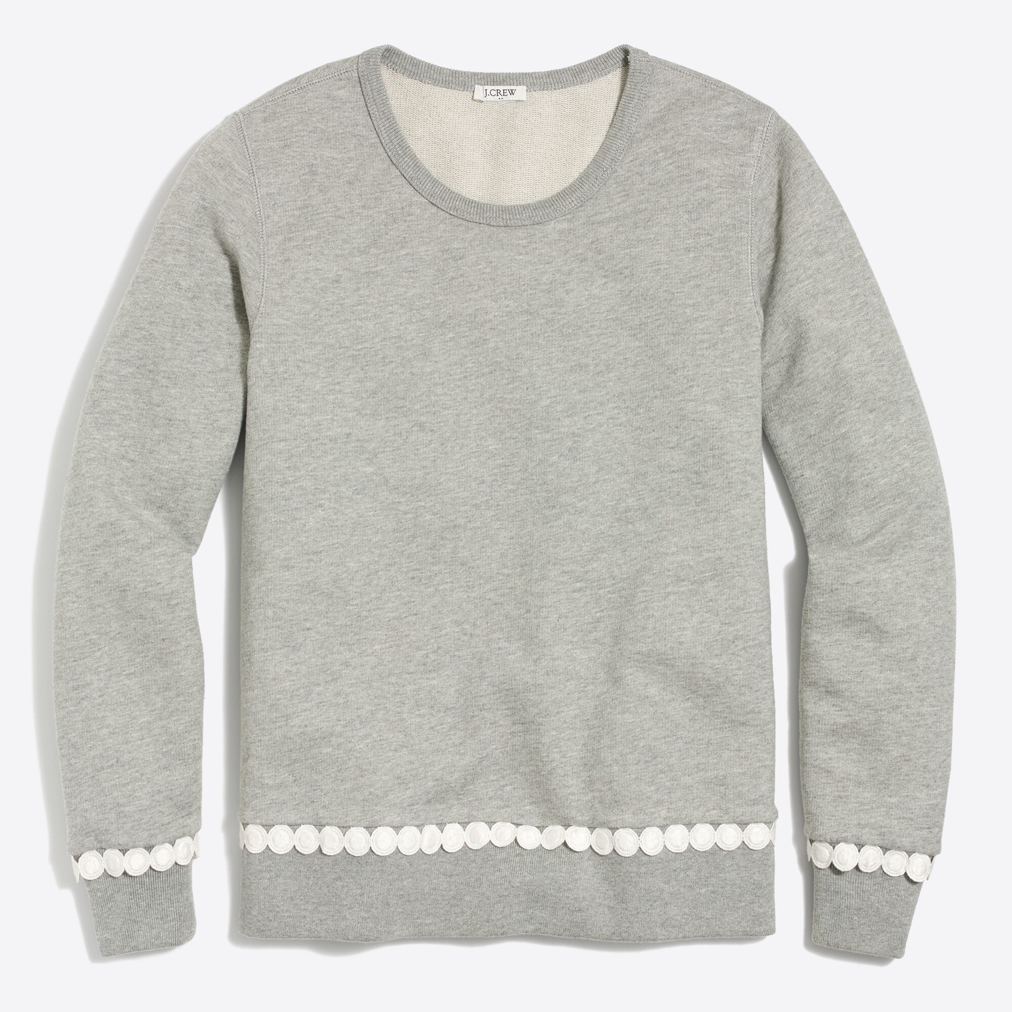 Pom-pom sweatshirt
