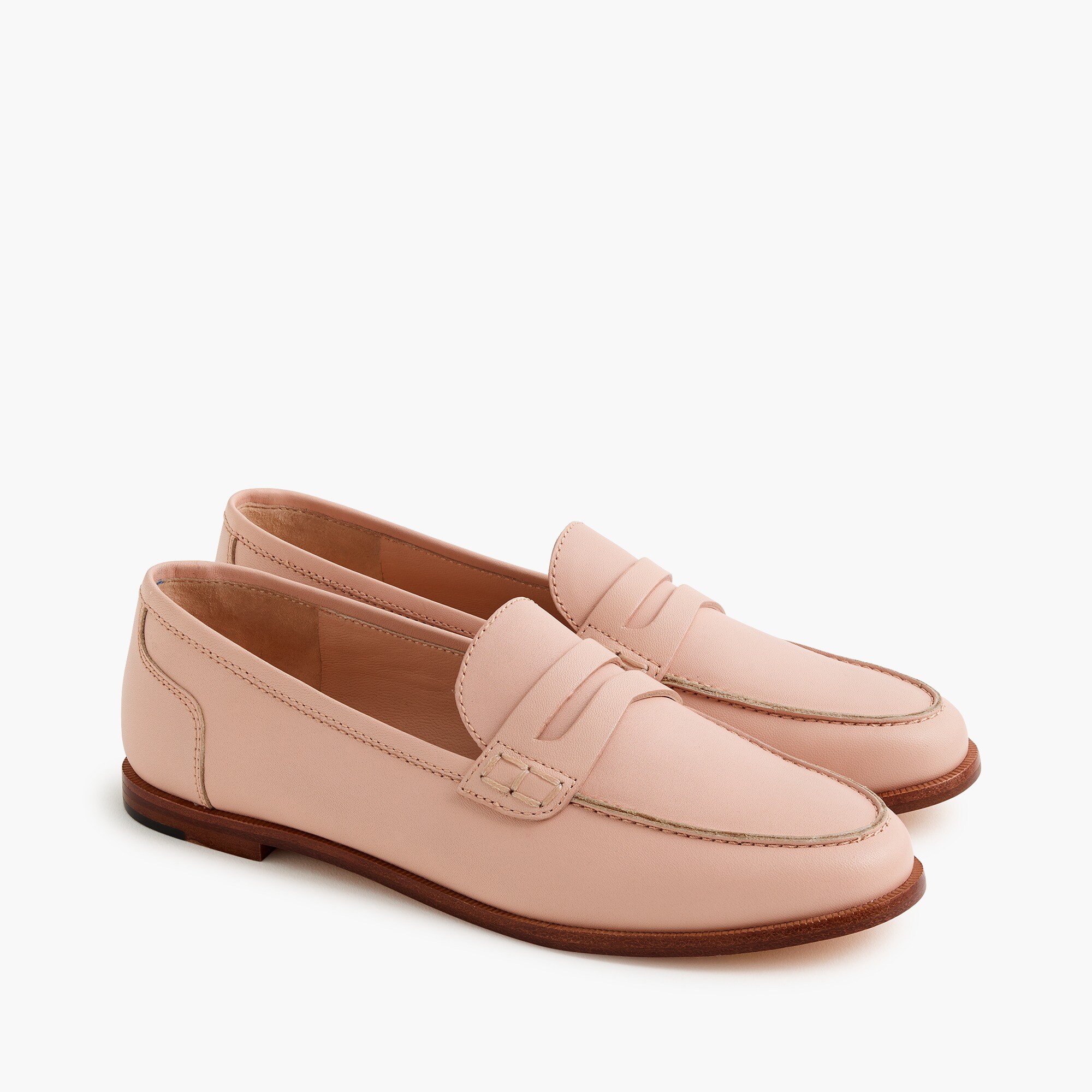 womens Ryan penny loafers in leather