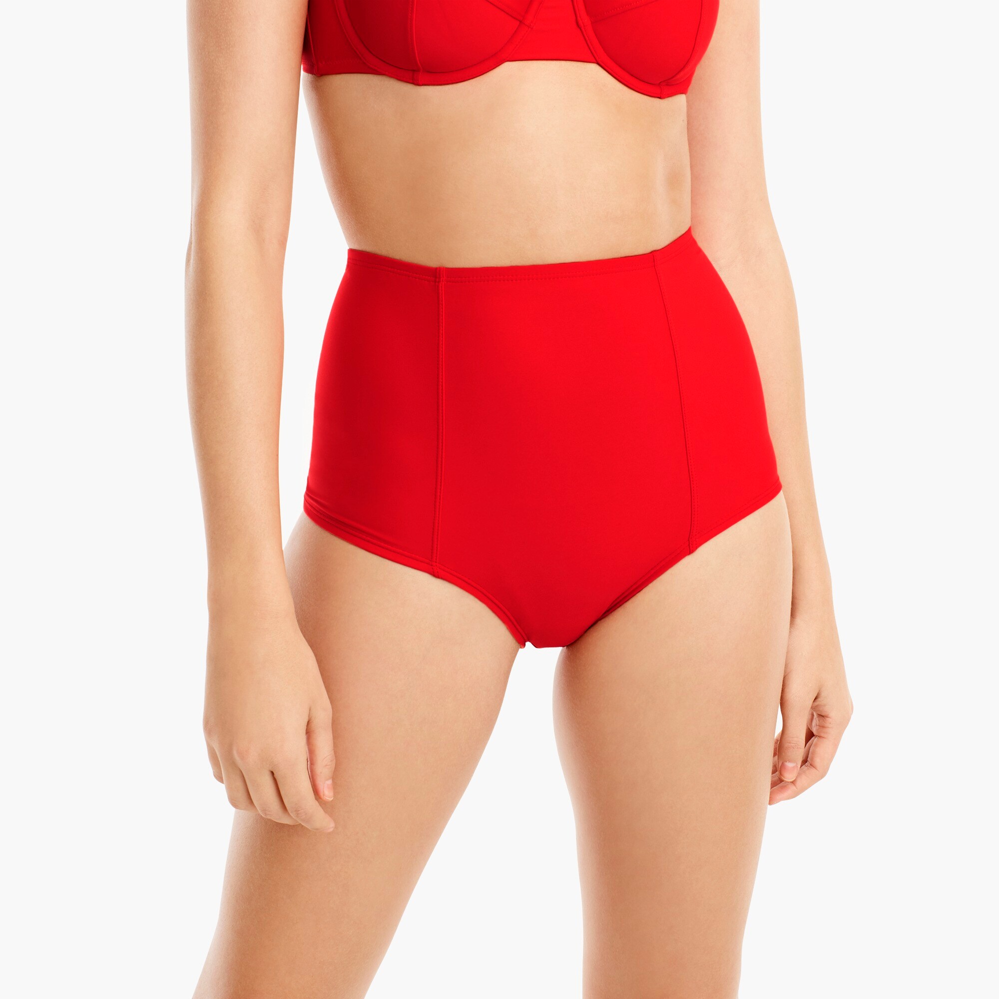j crew high waisted bikini bottom
