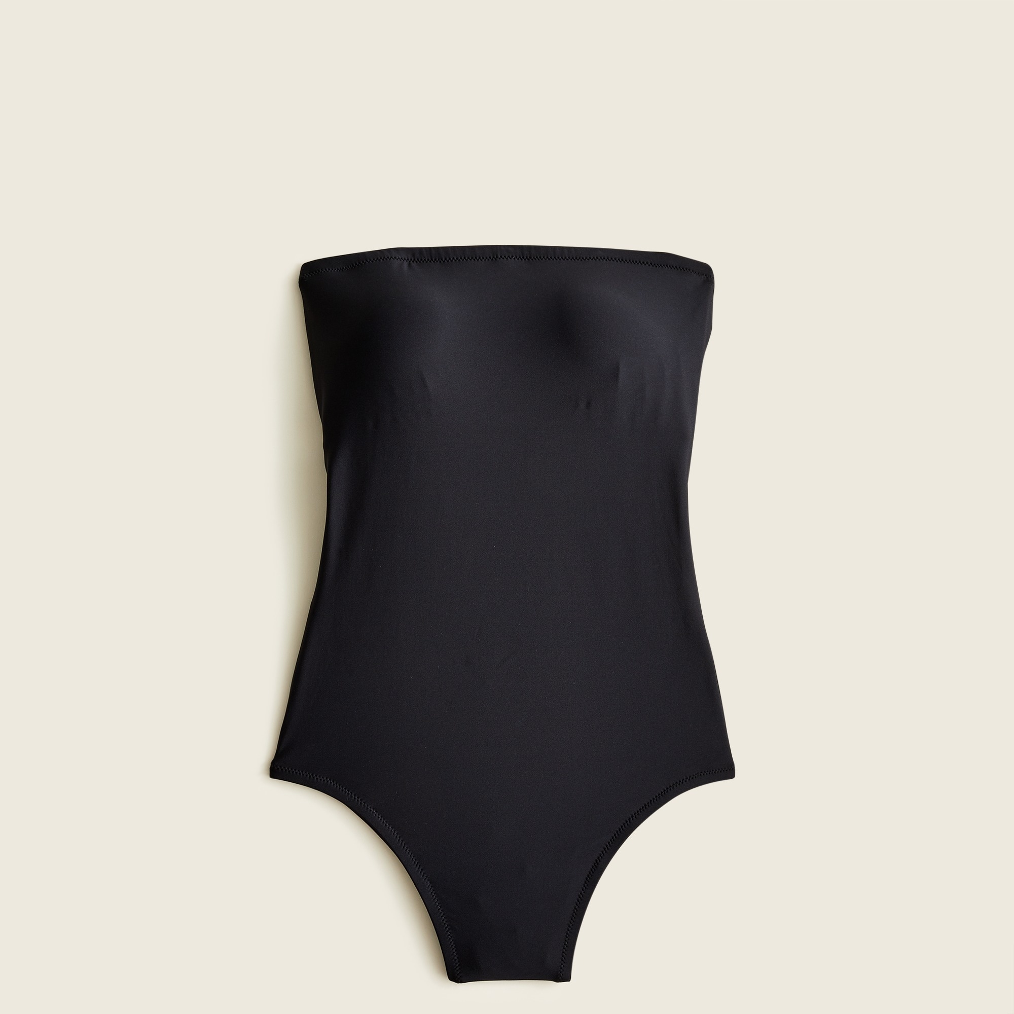 J.Crew: Cross-back Bandeau One-piece Swimsuit For Women