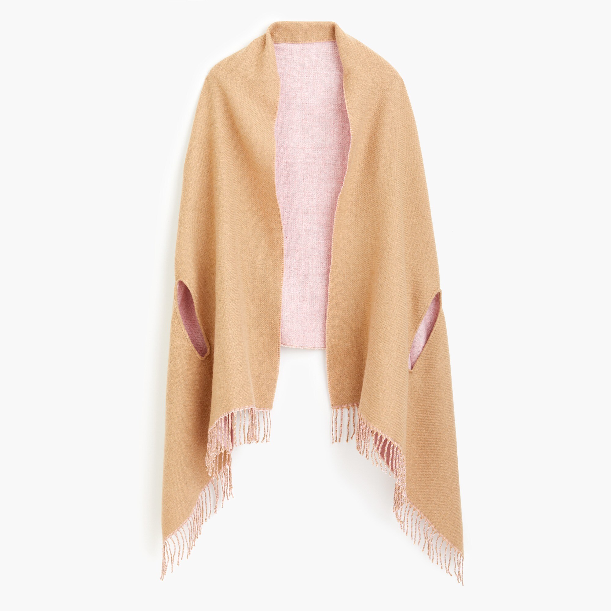 Reversible cape-scarf