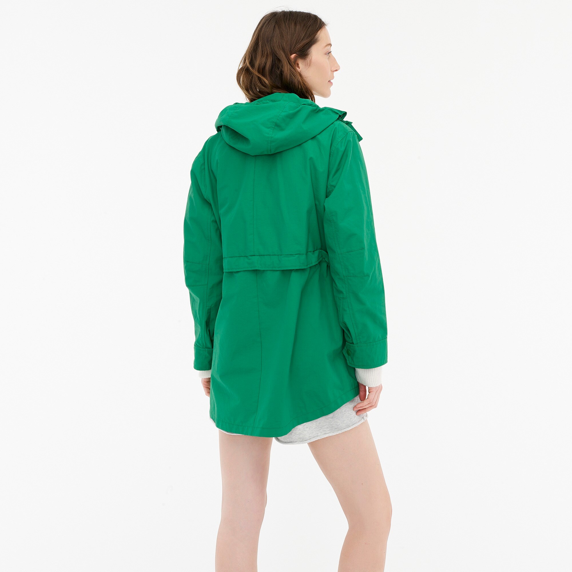 j crew raincoat womens