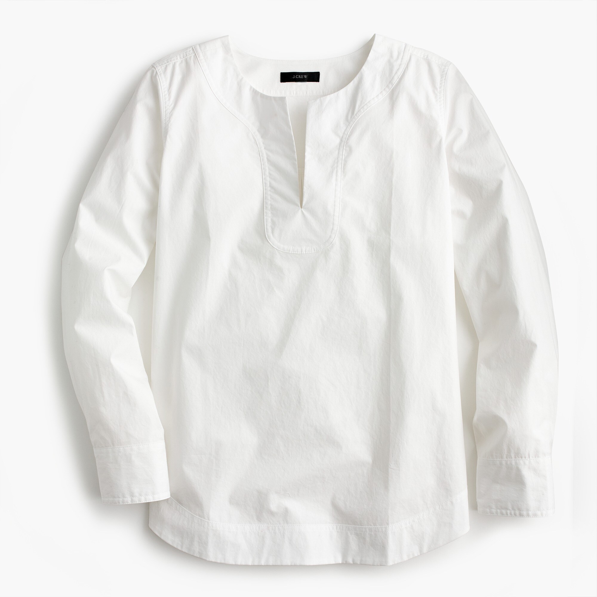 Tunic in cotton poplin